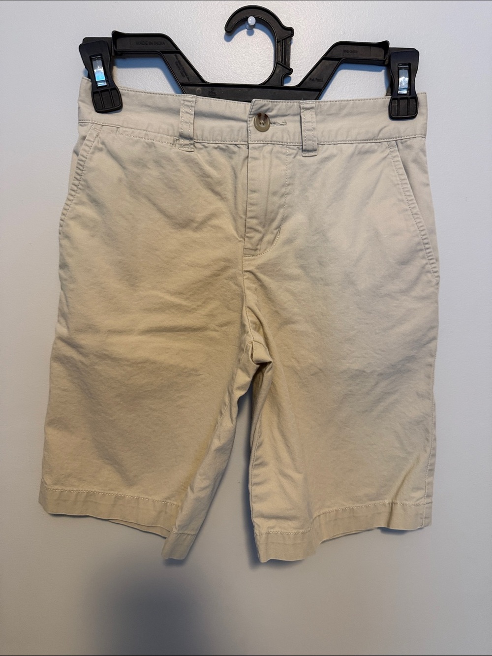 Ralph Lauren Light Khaki Flat Front Chino Shorts